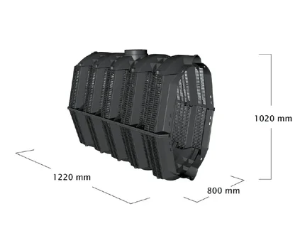 Vsakovací jímky, tunely a boxy
